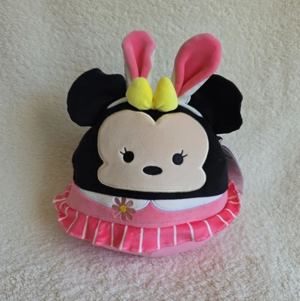 New Easter 2025 Disney Mickey and Minnie mouse Squishmallows plush toy bundle